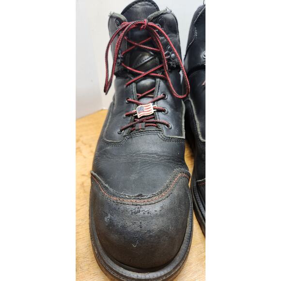 Red Wing 2400 Size 11.5 Waterproof Safety Toe Boot Missing Insole Liner
